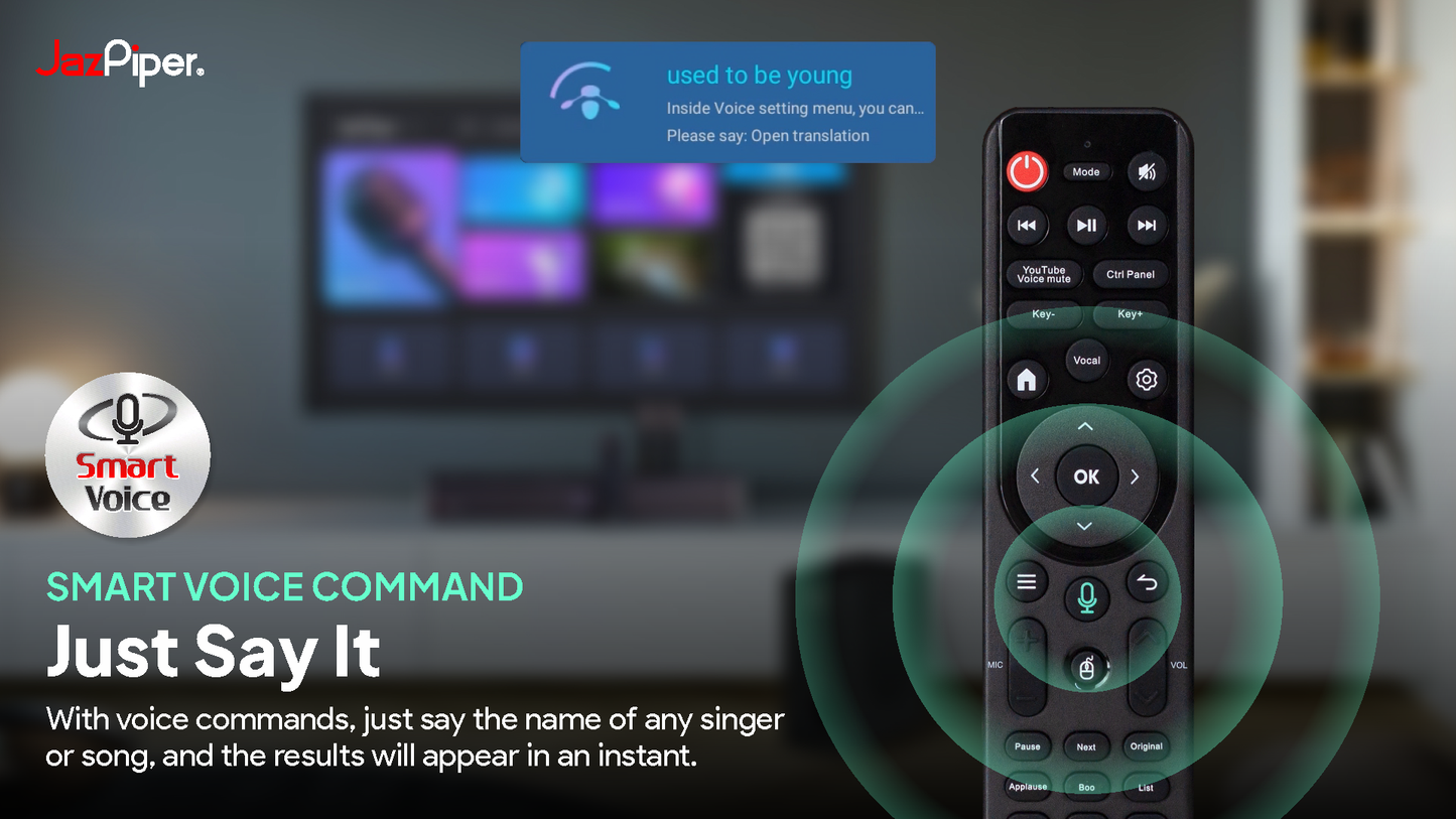 Jazpiper PRO Family Karaoke Soundbar