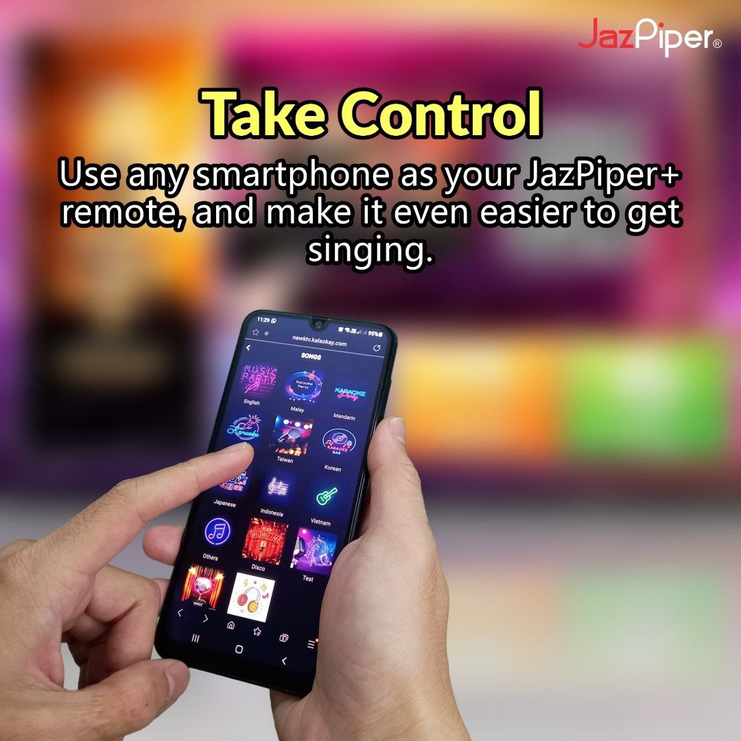 Jazpiper + V3 Family Karaoke Soundbar