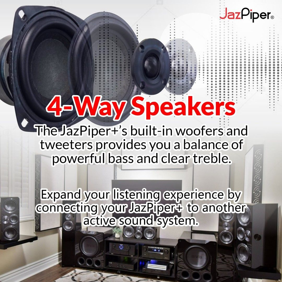 Jazpiper + V3 Family Karaoke Soundbar