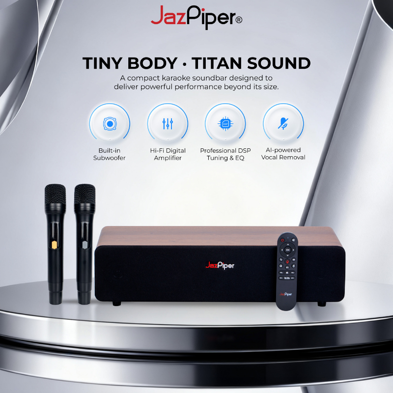NEW ARRIVAL JAZPIPER  GO FAMILY HOME KARAOKE SOUNDBAR
