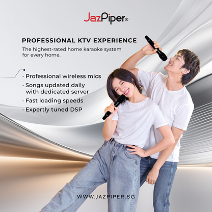 [NEW LAUNCH]Jazpiper K-One Home Karaoke System Professional Package