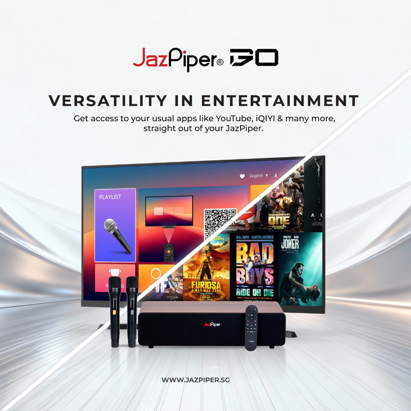 NEW ARRIVAL JAZPIPER  GO FAMILY HOME KARAOKE SOUNDBAR
