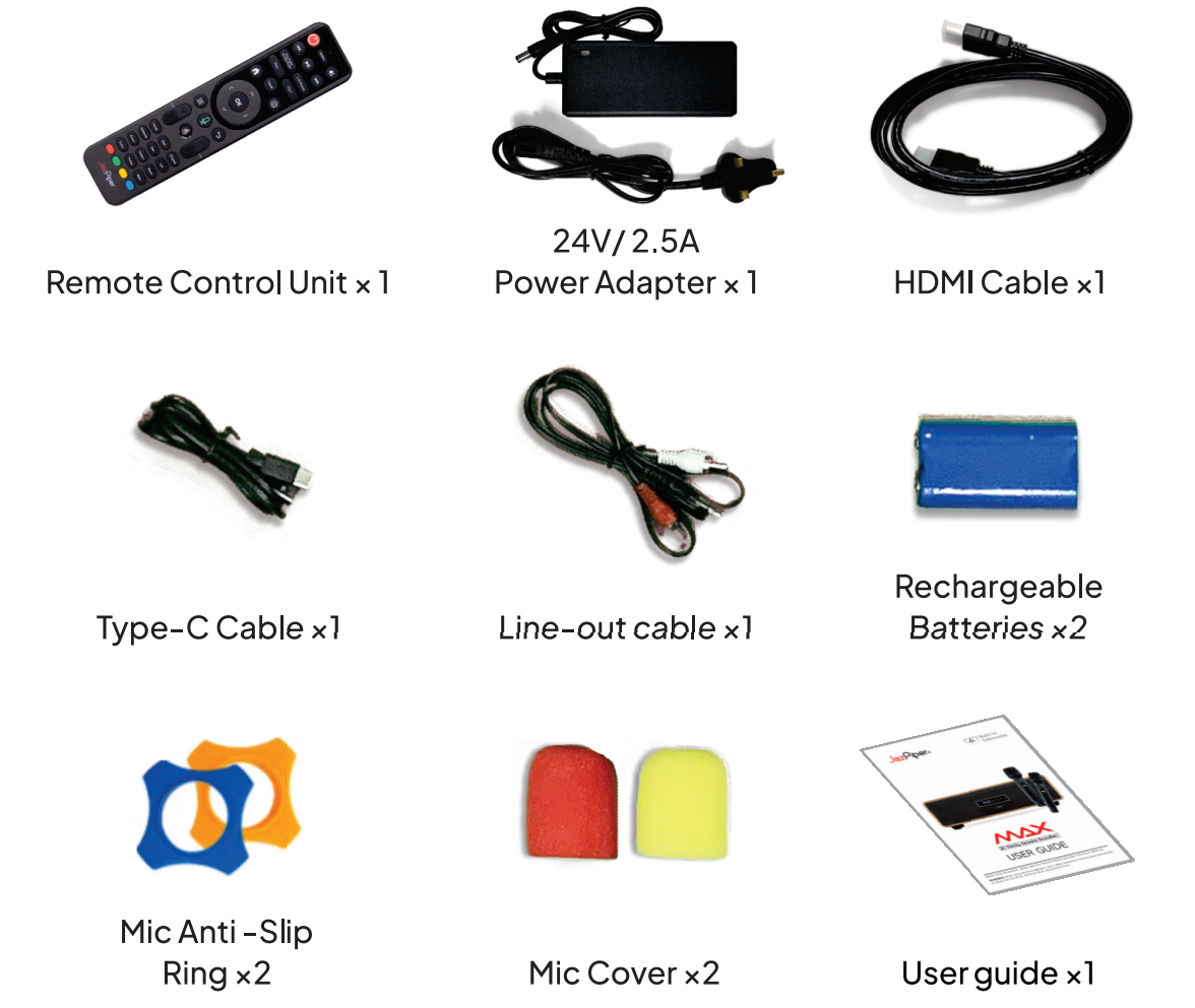 Jazpiper Max 2.1  Family Karaoke Soundbar