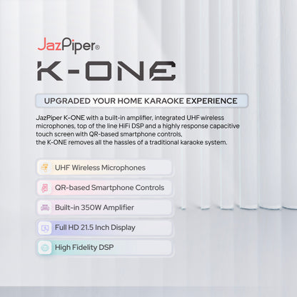 [NEW LAUNCH]Jazpiper K-One Home Karaoke System Professional Package