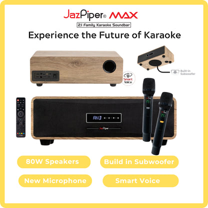 Jazpiper Max 2.1  Family Karaoke Soundbar